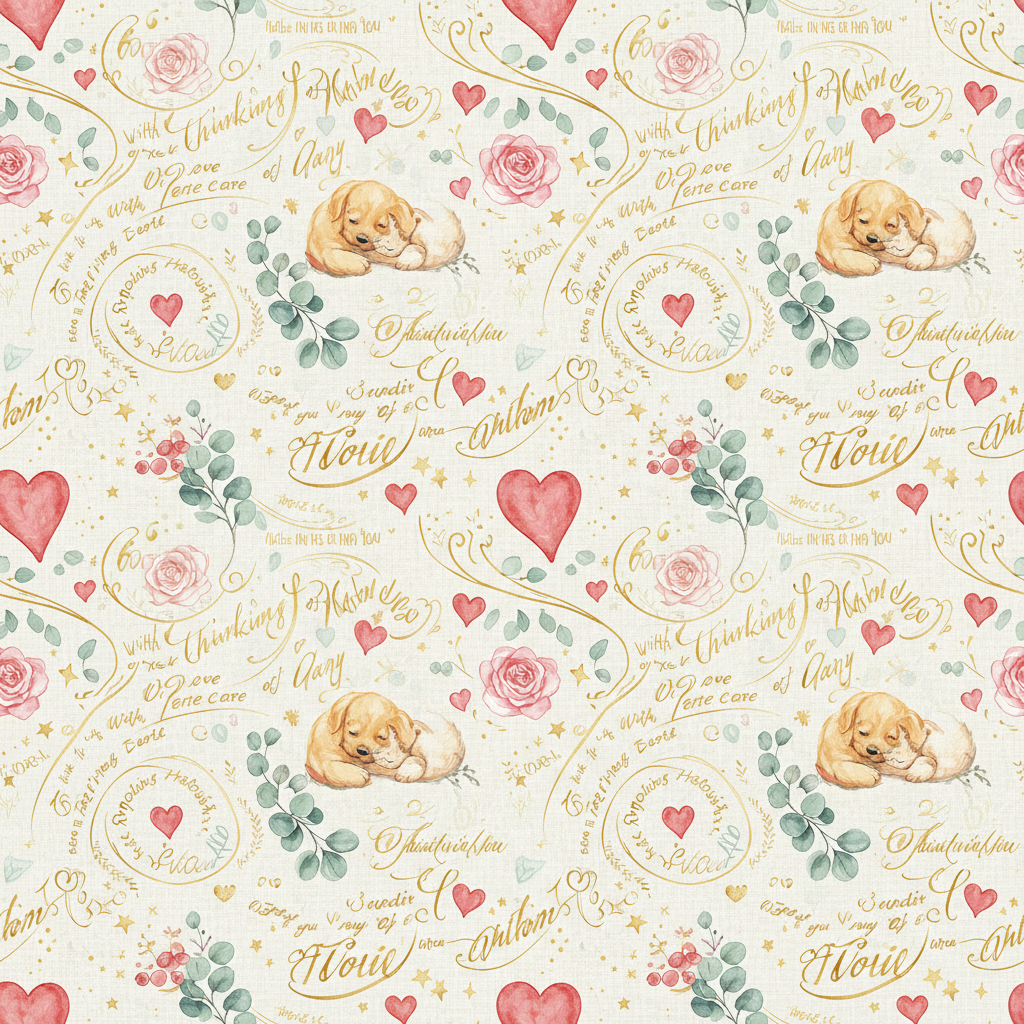 Personalized Get Well Wrapping Paper - make loving well wrap | Custom AI Design | Wrapelle