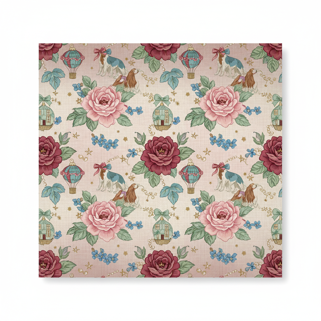Personalized Christmas Wrapping Paper - create grand millennial style | Custom AI Design | Wrapelle