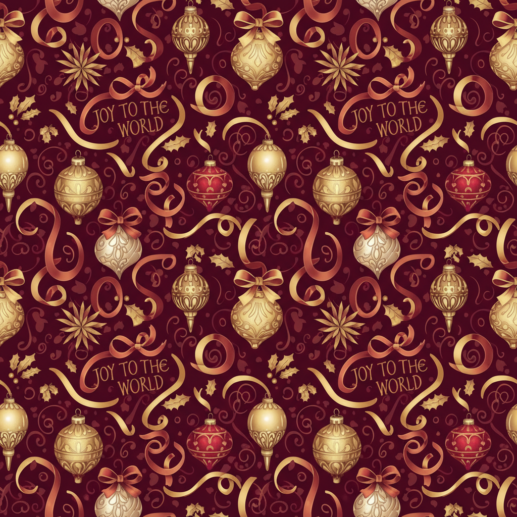 Personalized Christmas Wrapping Paper - make festive christmas wrap | Custom AI Design | Wrapelle