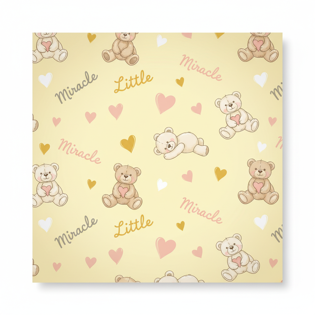 Personalized Baby Shower Wrapping Paper - make sweet baby wrap | Custom AI Design | Wrapelle
