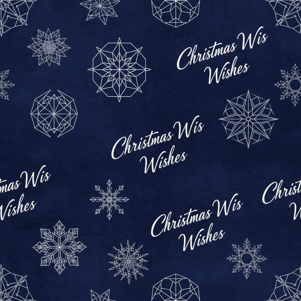 Personalized Christmas Wrapping Paper - create modern christmas design | Custom AI Design | Wrapelle