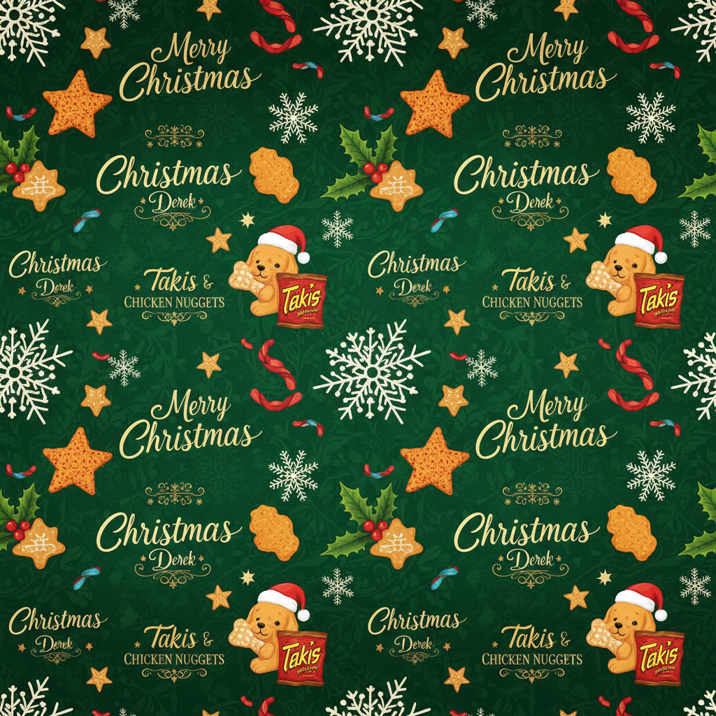 Personalized Birthday Wrapping Paper - 