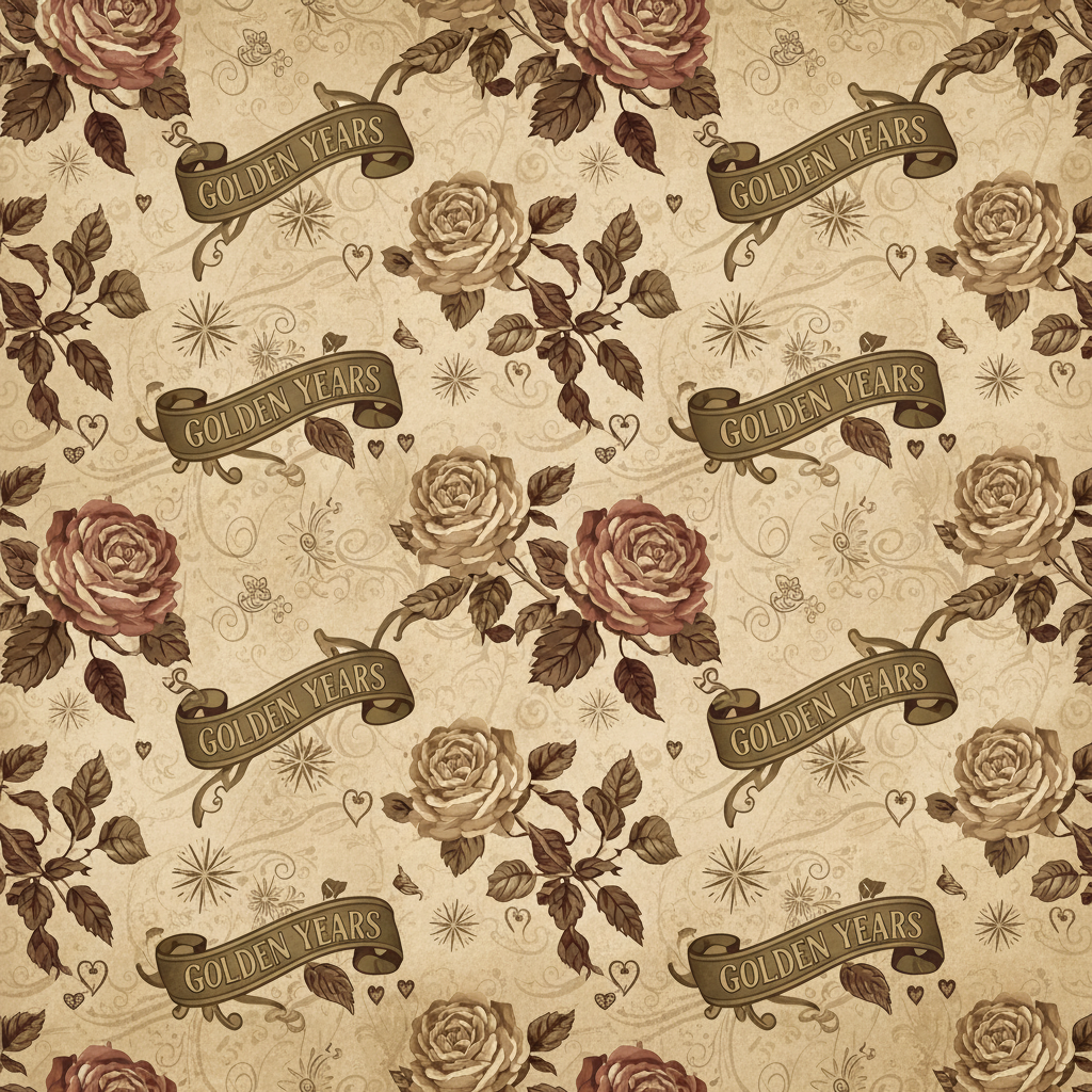 Personalized Anniversary Wrapping Paper - design vintage anniversary paper | Custom AI Design | Wrapelle