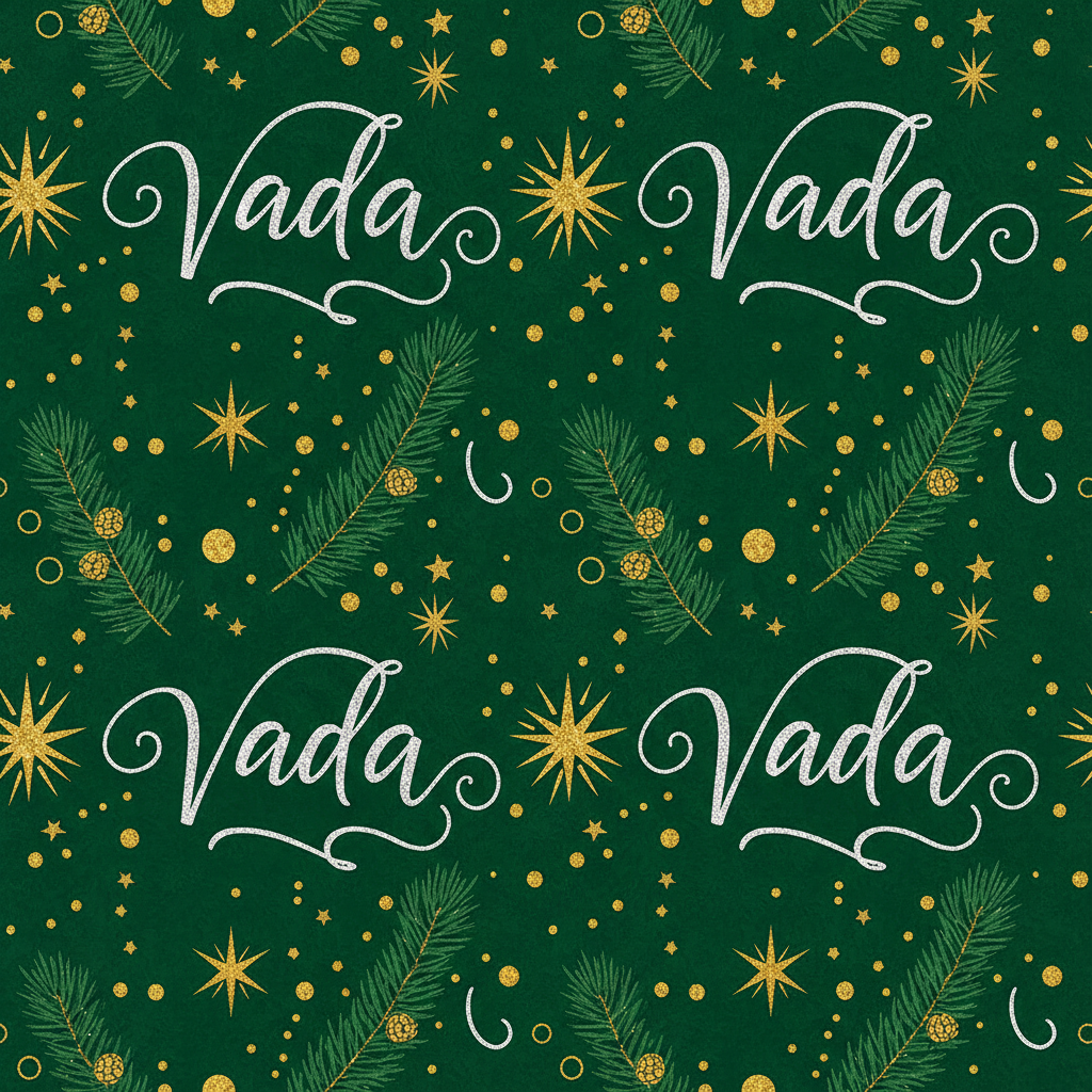 Personalized Christmas Wrapping Paper - design luxury christmas paper | Custom AI Design | Wrapelle