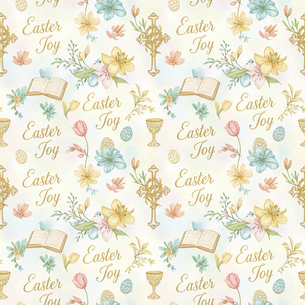 Personalized Easter Wrapping Paper - design classic easter paper | Custom AI Design | Wrapelle