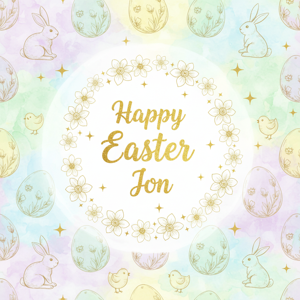Personalized Easter Wrapping Paper - design stunning easter wrapping | Custom AI Design | Wrapelle