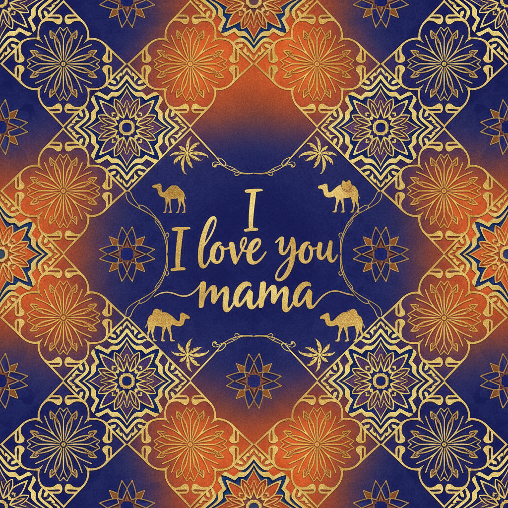 Personalized Mother Day Wrapping Paper - create luxurious mother’s wrapping | Custom AI Design | Wrapelle
