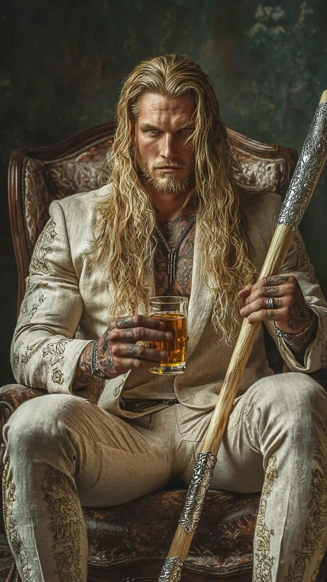 Viking Custom Portrait - Personalized Canvas | Premium Canvas Portraits