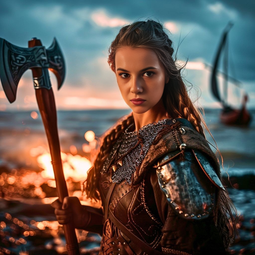 Viking Custom Portrait - Personalized Gift | Premium Canvas Portraits