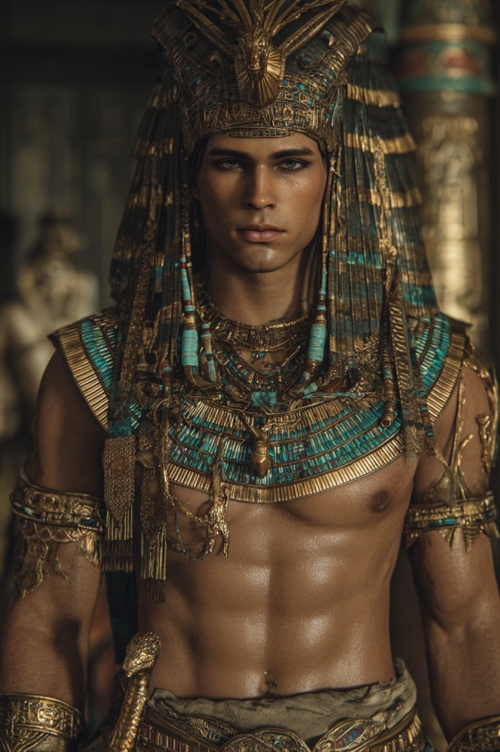 Buy Egyptian-Inspired Custom Portrait - Personalized Canvas | Premium Canvas Portraits